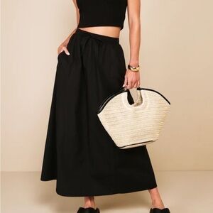 🎬 Steve Madden Cotton Maxi Skirt
